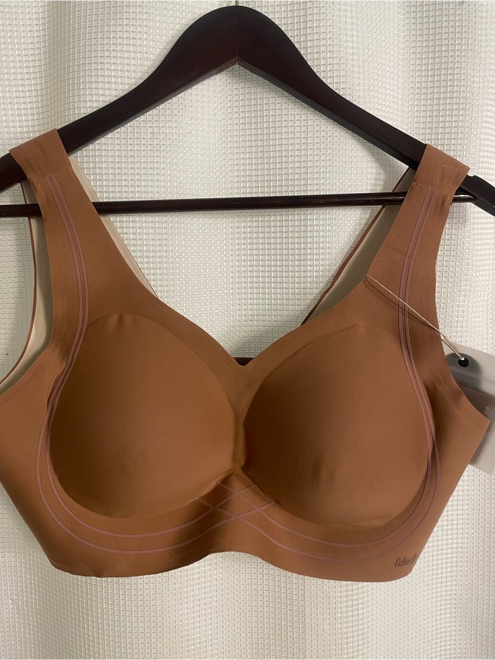 Falorda (L) NWT Brown Open Chic Seamless Bra